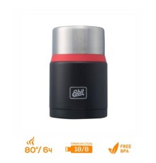 Термос для еды Esbit FJSP, с ложкой , черно-красный, 0.75 л, FJ750SP-BR